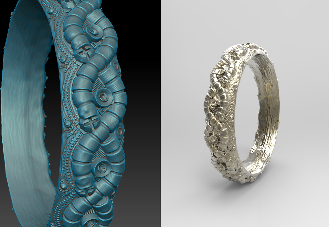 ShinyLayers ZBrush Primer course: jewelry design